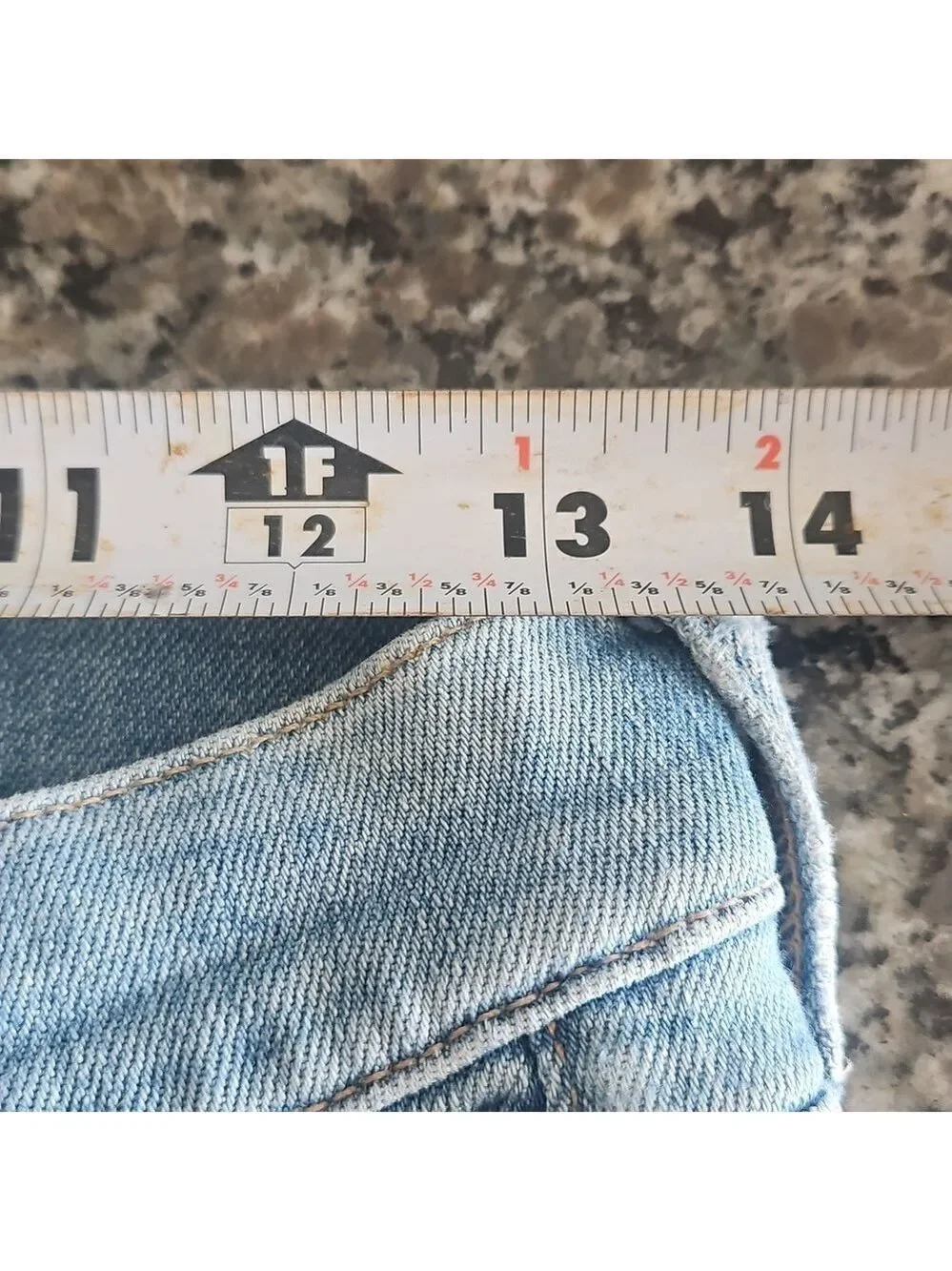 Polo Ralph Lauren Tompkins Skinny Jeans Distressed Light Blue Size 26